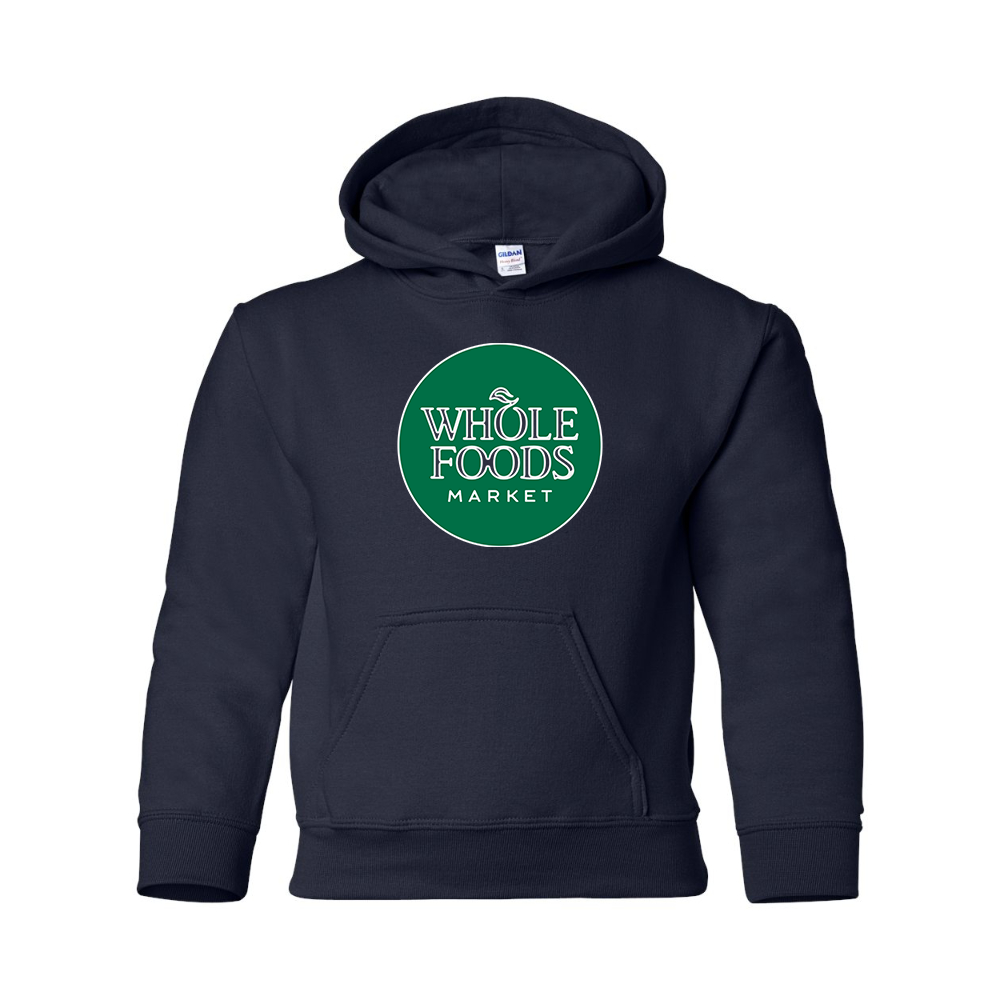 Youth Whole Foods Market Gildan Heavy Blend  Hooded Sweatshirt